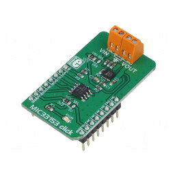 Adaptor DC/DC Analogic GPIO/SPI MIC33153 Click