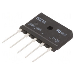 Punte Redresoare Trifazată 1,6kV 40A 370A THT GUO40-16NO1 | Electronic-mag.ro | Componente Electronice