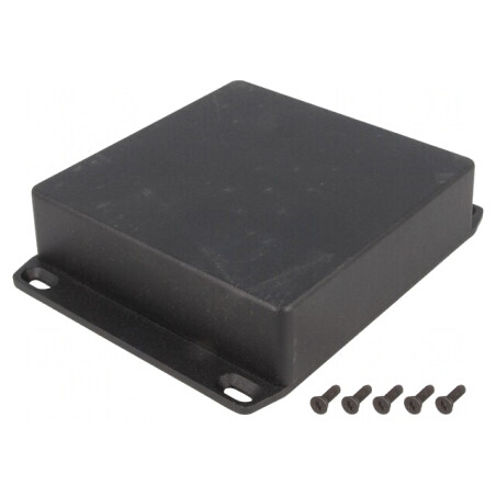 Carcasă Universală 120x120x34mm cu Lame de Fixare | Electronic-mag.ro | Componente Electronice