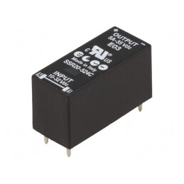 Releu Semiconductor SPST-NO 10-32VDC 5A 0-35VDC SSR20-524C | Electronic-mag.ro | Componente Electronice