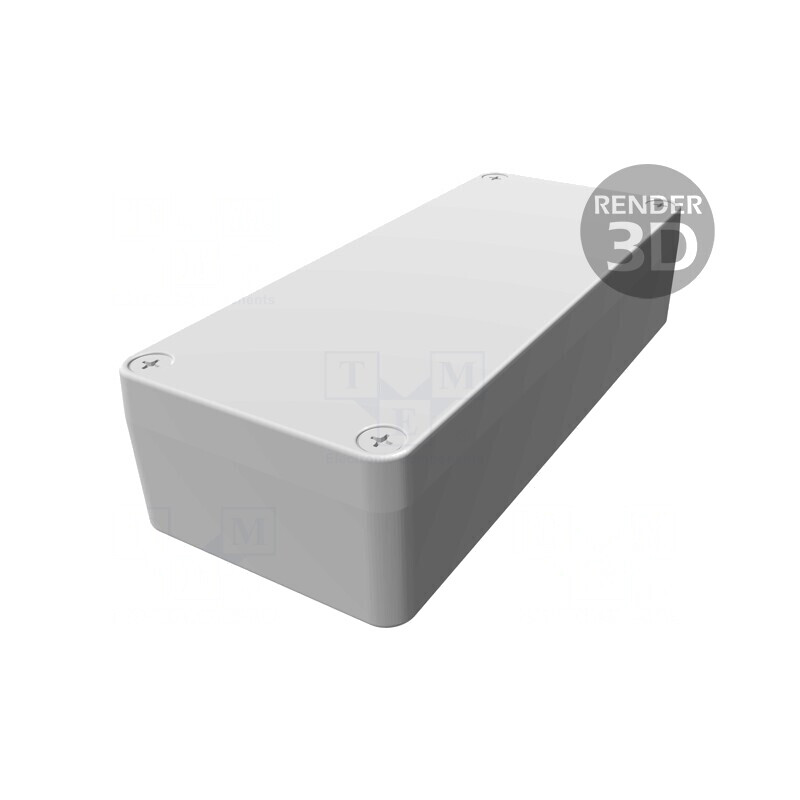 Carcasă Universală Aluminiu Gri 64x150x36 mm | Electronic-mag.ro | Componente Electronice