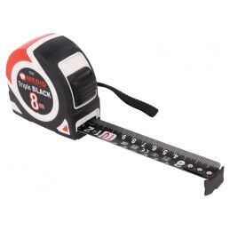 Ruletă de măsurat 8m 25mm ABS Elastolan | Electronic-mag.ro | Componente Electronice
