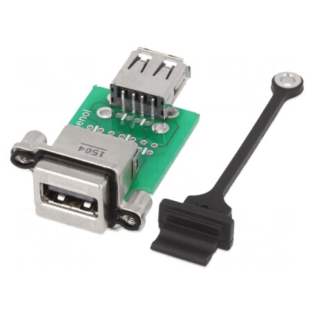 Adaptor USB A Dual MUSB Lipire | Electronic-mag.ro | Componente Electronice