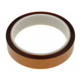 Bandă pentru temperaturi ridicate aurie 19mm | Electronic-mag.ro | Componente Electronice
