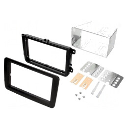 Cadru Radio 2 DIN Negru Seat VW Škoda | Electronic-mag.ro | Componente Electronice