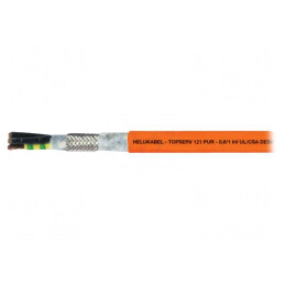 Cablu Servomotoare Hibrid Portocaliu TOPSERV 121 | Electronic-mag.ro | Componente Electronice