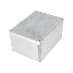 Carcasă Universală Aluminiu Naturală IP67 108x148x75mm | Electronic-mag.ro | Componente Electronice