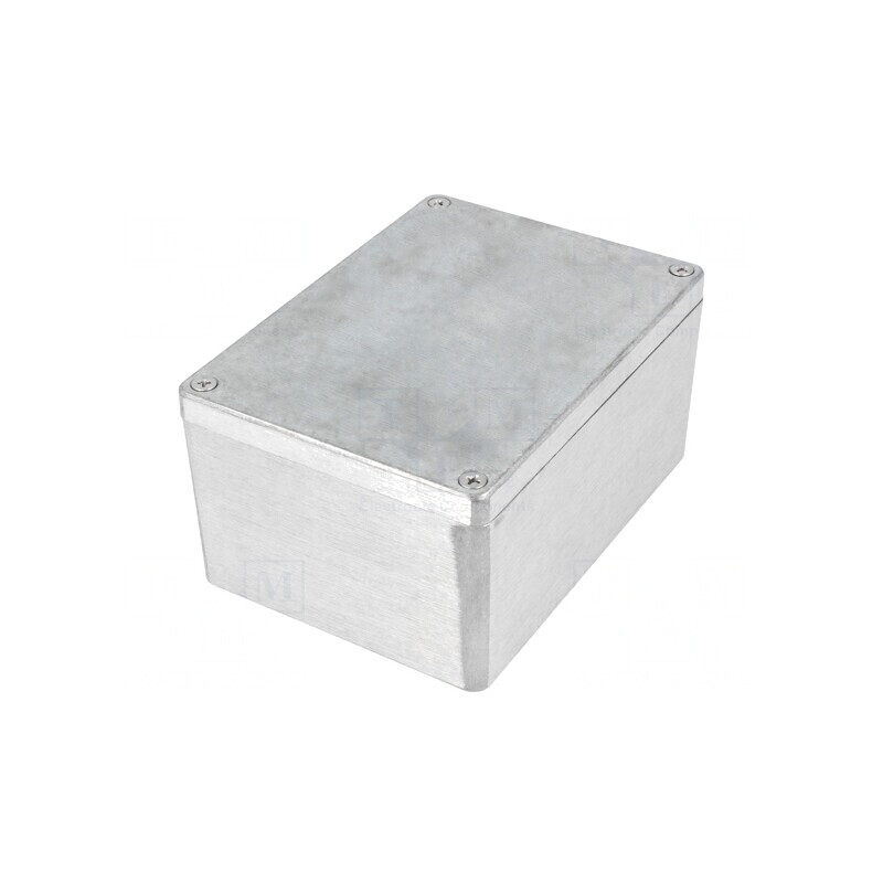Carcasă Universală Aluminiu Naturală IP67 108x148x75mm | Electronic-mag.ro | Componente Electronice