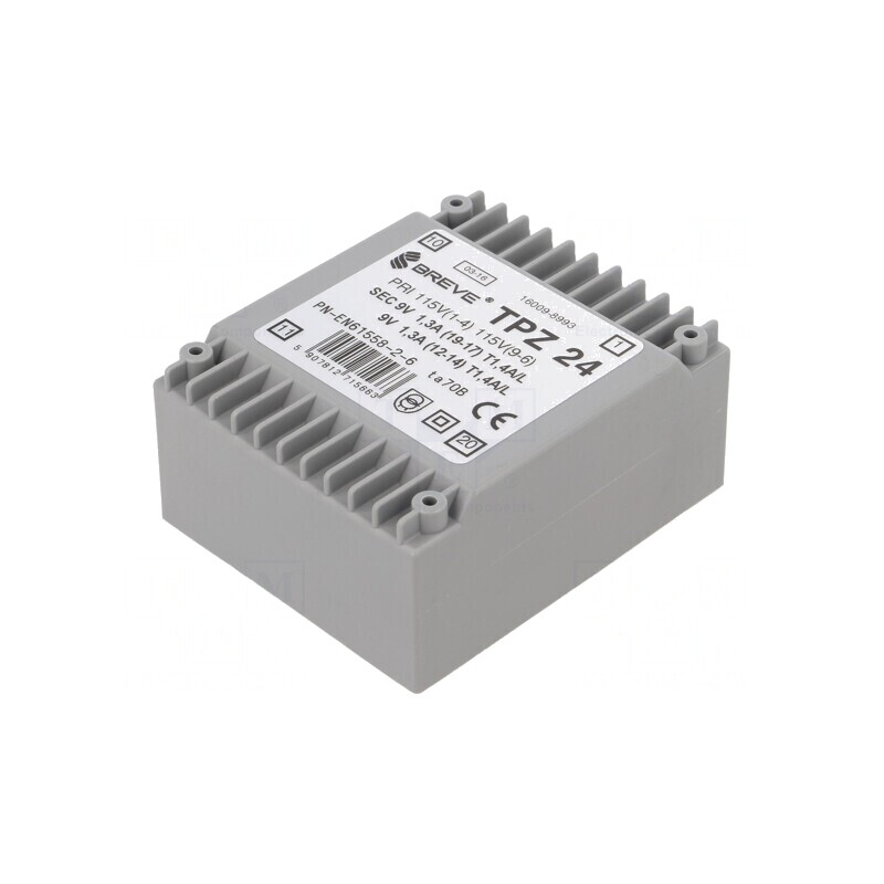 Transformator de Alimentare 24VA 115/230V 9V 9V PCB | Electronic-mag.ro | Componente Electronice