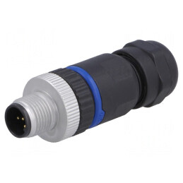 Mufă M12 5-Pin Tată DeviceNet/CANopen IP67 | Electronic-mag.ro | Componente Electronice