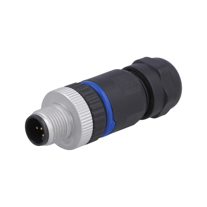 Mufă M12 5-Pin Tată DeviceNet/CANopen IP67 | Electronic-mag.ro | Componente Electronice