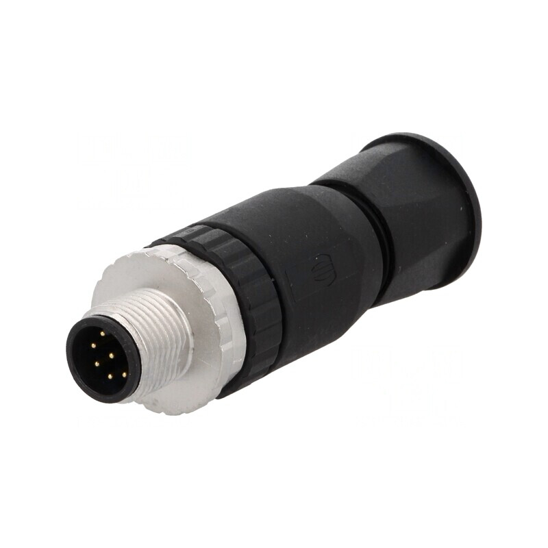 Mufă M12 8 pini tată IP67 pe cablu DeviceNet/CANopen | Electronic-mag.ro | Componente Electronice