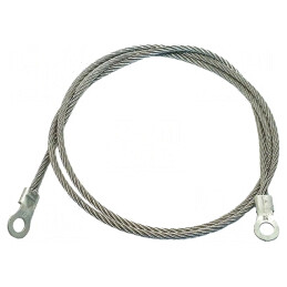 Cablu de Împământare Terminal Inelar 36 cm | Electronic-mag.ro | Componente Electronice