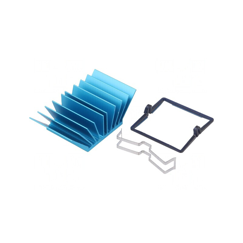 Radiator Albastru cu Aripioare BGA 31x31mm | Electronic-mag.ro | Componente Electronice Radiator Albastru cu Aripioare BGA 31x31mm | Electronic-mag.ro | Componente Electronice