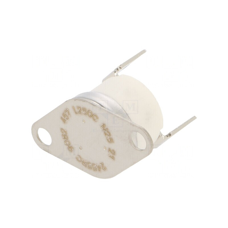 Termostat Senzor NC 250°C 10A 240VAC | Electronic-mag.ro | Componente Electronice