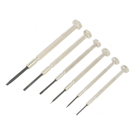Set Șurubelnițe Precizie 6 Bucăți | Electronic-mag.ro | Componente Electronice