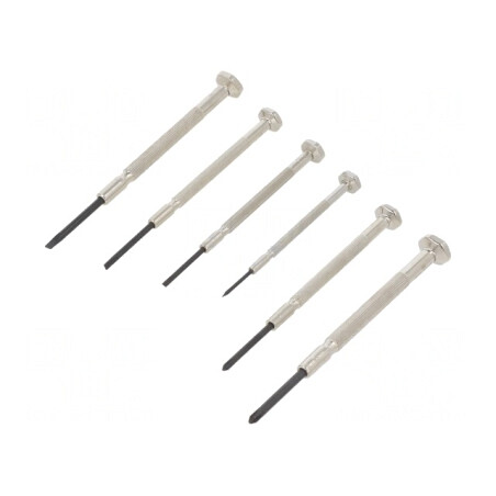 Set Șurubelnițe de Precizie 6 Buc. | Electronic-mag.ro | Componente Electronice