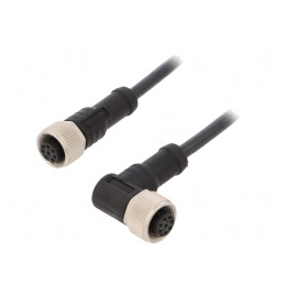 Cablu senzori/automatizări M12-M12 1m 8 pini | Electronic-mag.ro | Componente Electronice