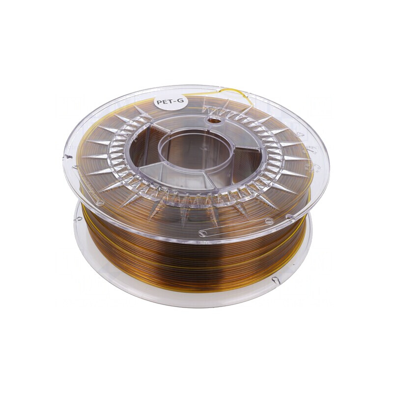 Filament PET-G 1,75mm Ambră Transparent 1kg | Electronic-mag.ro | Componente Electronice Filament PET-G 1,75mm Ambră Transparent 1kg | Electronic-mag.ro | Componente Electronice