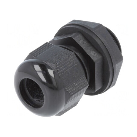 Garnitură de etanșare NPT1/2 poliamidă neagră IP66/IP68 | Electronic-mag.ro | Componente Electronice