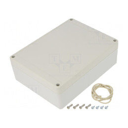Carcasă Universală cu Lame de Fixare 105mm x 145mm x 40mm | Electronic-mag.ro | Componente Electronice