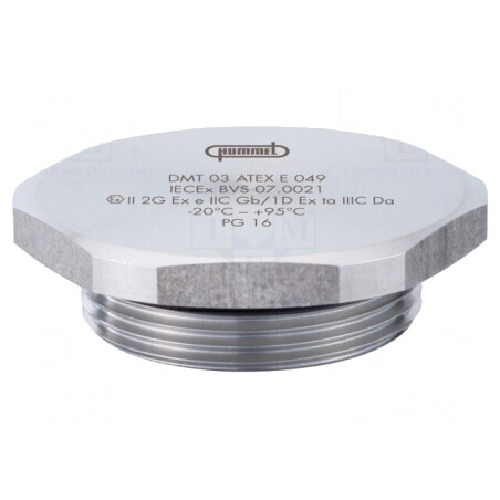 Capac de protecţie PG16 IP68 oțel inoxidabil V-INOX-Ex | Electronic-mag.ro | Componente Electronice