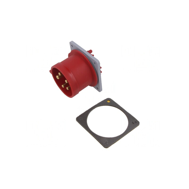 Conector alimentare trifazat IP44 32A | Electronic-mag.ro | Componente Electronice