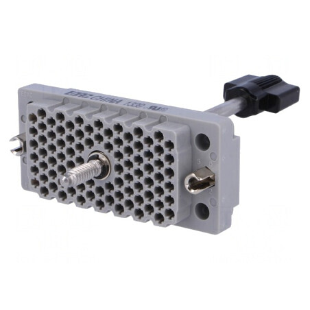 Conector Dreptunghiular Soclu Hermofrodit Policarbonat | Electronic-mag.ro | Componente Electronice