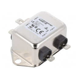 Filtru anti-interferențe monofazat 250VAC 220nF/2,2nF | Electronic-mag.ro | Componente Electronice