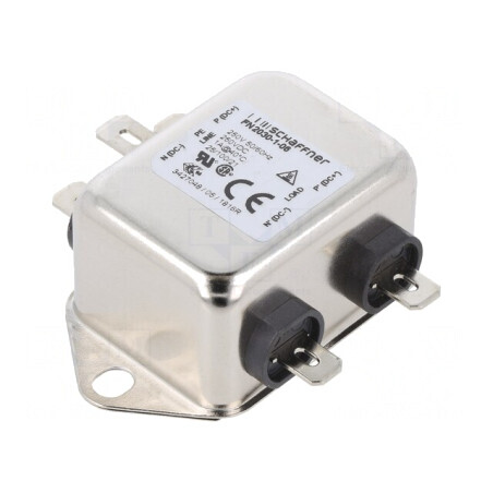 Filtru anti-interferențe monofazat 250VAC 220nF/2,2nF | Electronic-mag.ro | Componente Electronice
