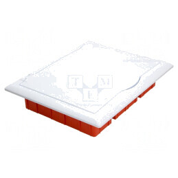 Carcasă Aparatură Modulară IP40 în Perete Albă 400V | Electronic-mag.ro | Componente Electronice