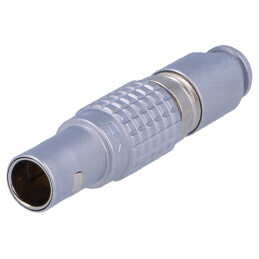 Mufă Circulară 2 Pin pentru Cablu 10A | Electronic-mag.ro | Componente Electronice
