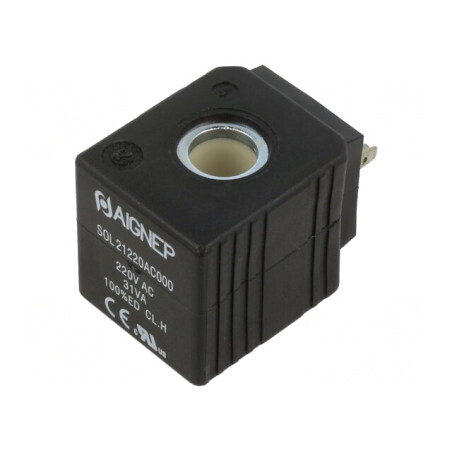 Bobină Electrovalvă IP65 230VAC 13mm | Electronic-mag.ro | Componente Electronice