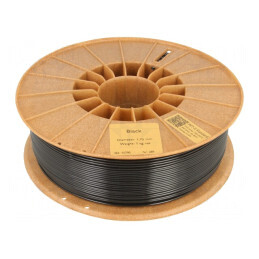 Filament PET-G 1,75mm Negru 1kg | Electronic-mag.ro | Componente Electronice