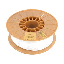 Filament PET-G 1.75mm Alb 1kg | Electronic-mag.ro | Componente Electronice
