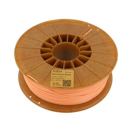 Filament PLA 1.75mm Peach 1kg | Electronic-mag.ro | Componente Electronice