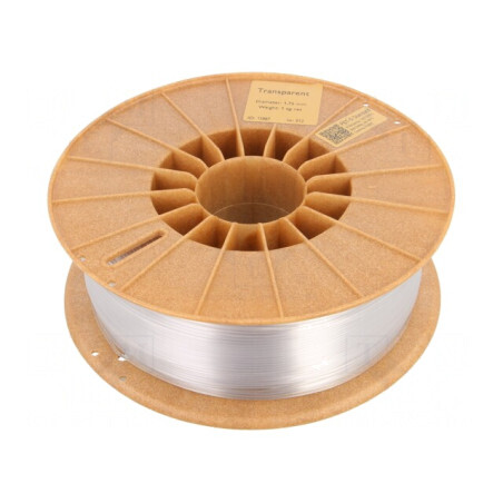 Filament PET-G 1,75mm Transparent 1kg | Electronic-mag.ro | Componente Electronice