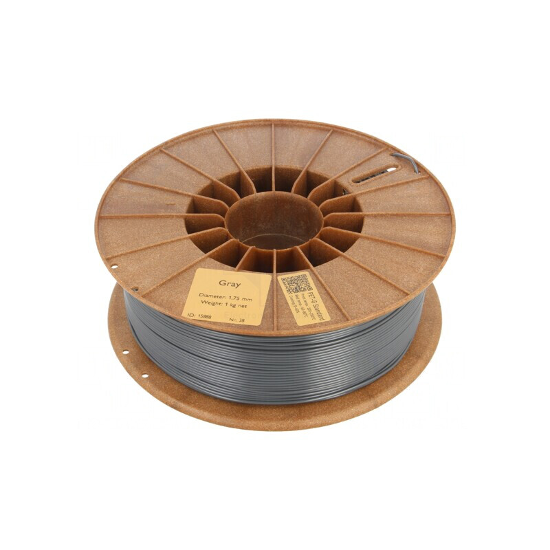 Filament PET-G 1.75mm Gri 1kg | Electronic-mag.ro | Componente Electronice