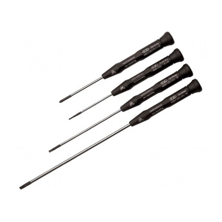 Kit Șurubelnițe Phillips și Plată ESD 4 Bucăți | Electronic-mag.ro | Componente Electronice