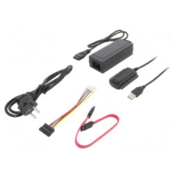 Adaptor USB pentru SATA | IDE mufă,SATA mufă,USB A mufă | AUSI01