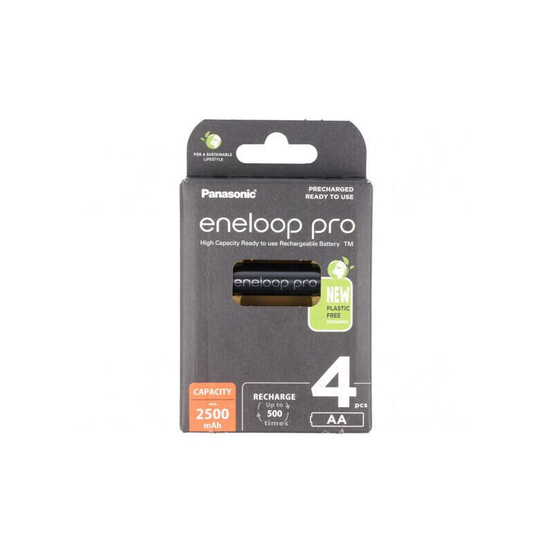 Baterii Reîncărcabile Ni-MH AA 1.2V 2450mAh ENELOOP PRO 4buc. | Electronic-mag.ro | Componente Electronice