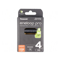 Baterii Reîncărcabile Ni-MH AA 1.2V 2450mAh ENELOOP PRO 4buc. | Electronic-mag.ro | Componente Electronice