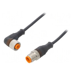 Cablu de Conectare PIN 3 3m cu Mufă 4A și Izolație PUR | Electronic-mag.ro | Componente Electronice