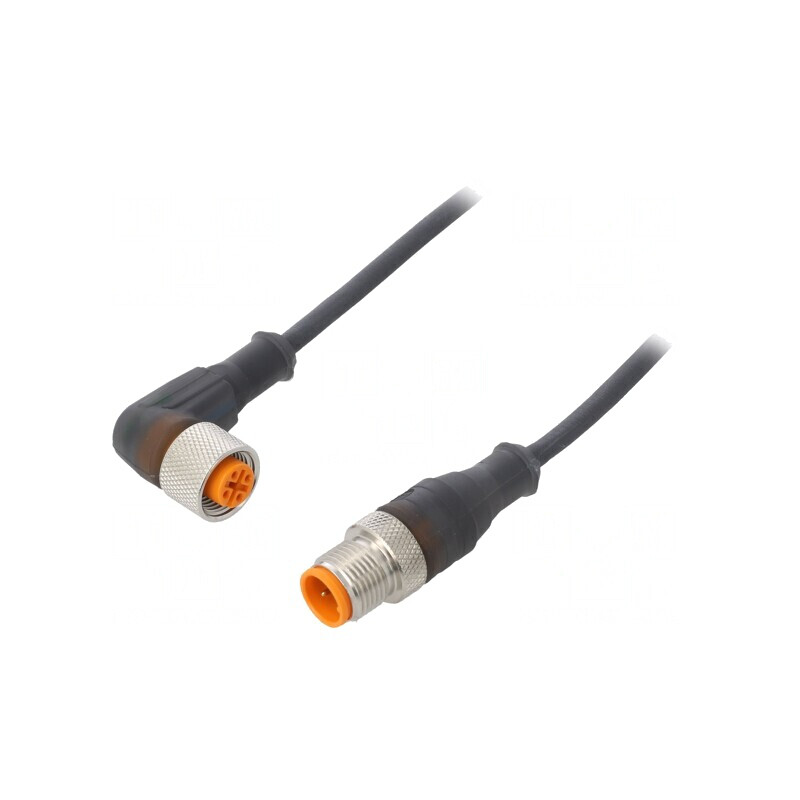 Cablu de Conectare PIN 3 3m cu Mufă 4A și Izolație PUR | Electronic-mag.ro | Componente Electronice