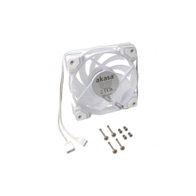 Ventilator axial DC 12V 120mm 32,7dBA alb | Electronic-mag.ro | Componente Electronice