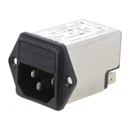 Conector de alimentare AC 6A 250V IEC 60320