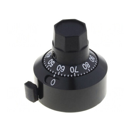 Buton de Precizie cu Disc Selector 22mm | Electronic-mag.ro | Componente Electronice