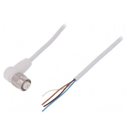 Cablu de conectare M12 PIN: 4 în unghi 5m 250VAC 4A mamă