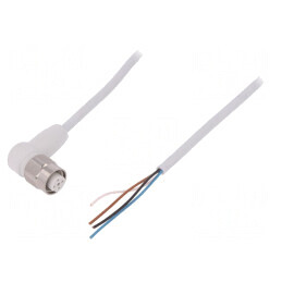Cablu de conectare M12 PIN: 4 în unghi 5m 250VAC 4A mamă | Electronic-mag.ro | Componente Electronice