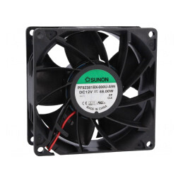 Ventilator axial DC 12V 92x92x38mm | Electronic-mag.ro | Componente Electronice